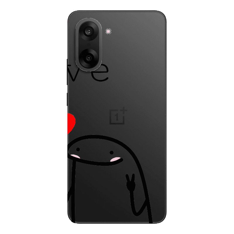 Oneplus Nord CE 5 Love 2 Transparent Silicone TPU Θήκη